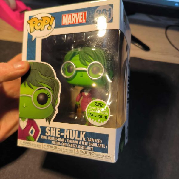 Figurine Funko Pop / She-Hulk N°301 / Marvel / 2018 Spring Convention Exclusive