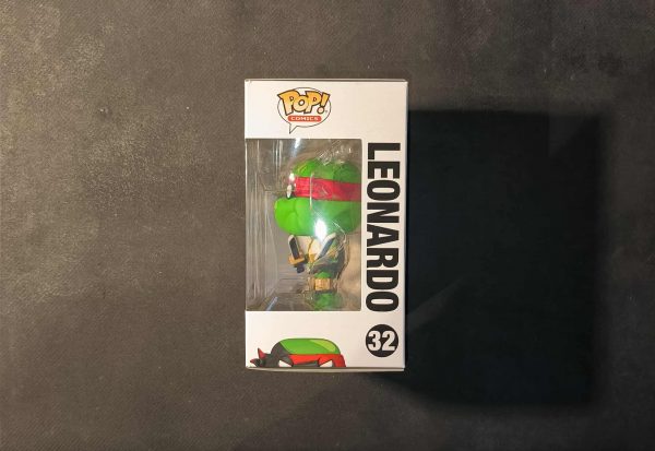 Figurine Funko Pop / Leonardo N°32 / Les Tortues Ninja / Px Exclusive / Boîte Abimée