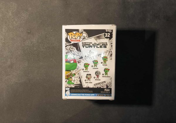 Figurine Funko Pop / Leonardo N°32 / Les Tortues Ninja / Px Exclusive / Boîte Abimée