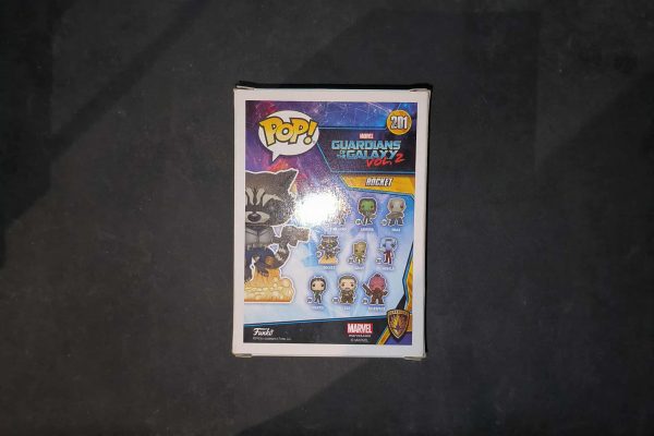 Figurine Funko Pop / Rocket N°201 / Les Gardiens De La Galaxie 2 / Marvel
