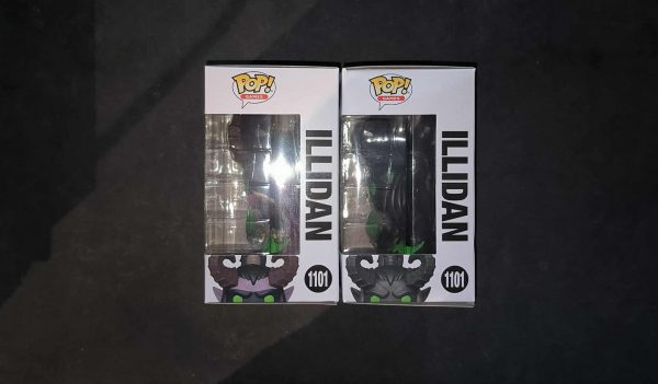 Lot 2 Figurines Funko Pop / Illidan N°1101 / World Of Warcraft (1 Glow Chase + 1 Normal)