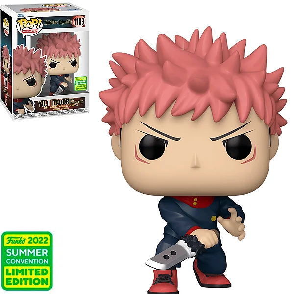 Figurine Funko Pop / Yuji Itadori N°1163 / Jujutsu Kaisen / Summer Convention 2022