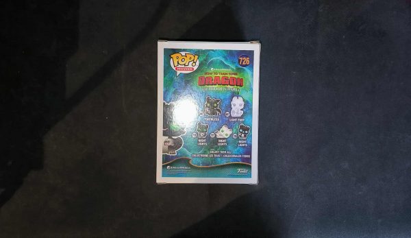 Figurine Funko Pop / Night Lights "Vert" N°726 / Dragon / Dreamworks