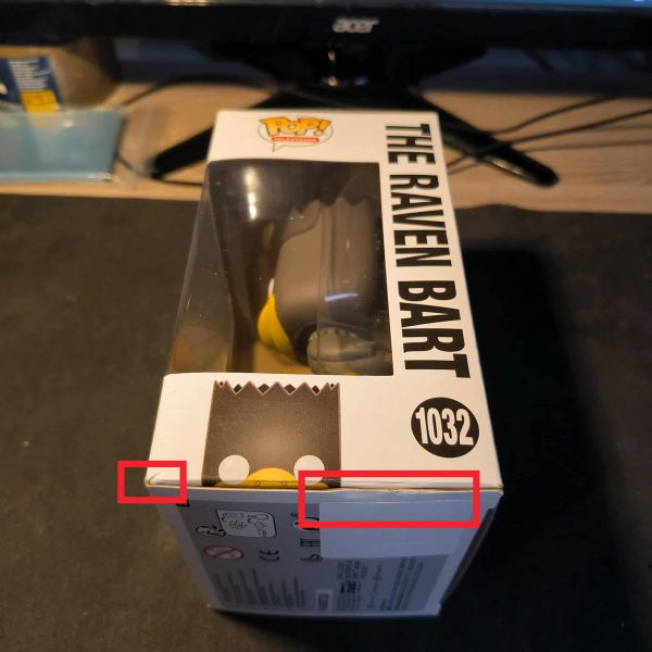 Figurine Funko Pop / The Raven Bart N°1032 / The Simpsons / Treehouse Of Horror / Spécial édition