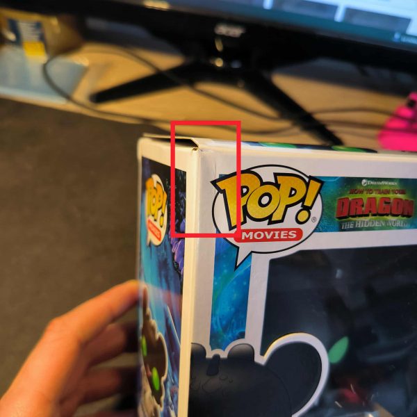 Figurine Funko Pop / Night Lights "Vert" N°726 / Dragon / Dreamworks