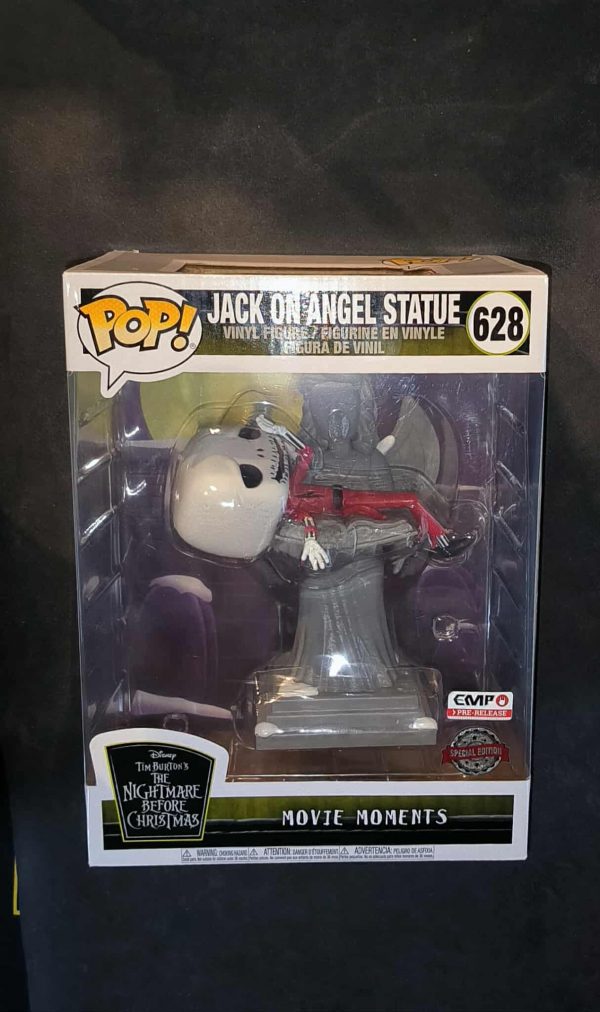 Figurine Funko Pop SuperSized / Jack On Angel Statue N°628 / L'étrange Noël de Mr. Jack / Disney / EMP Spécial édition