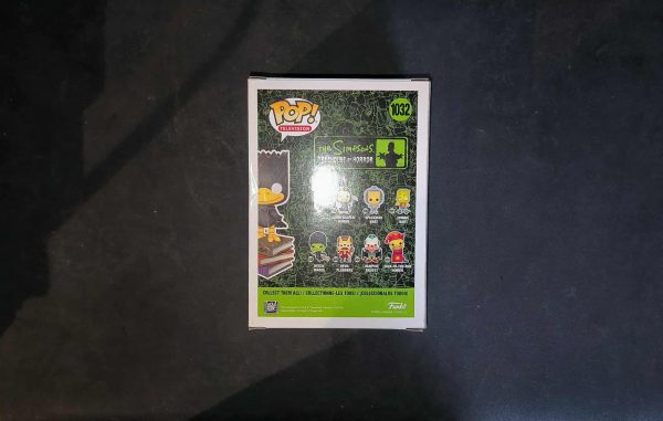 Figurine Funko Pop / The Raven Bart N°1032 / The Simpsons / Treehouse Of Horror / Spécial édition
