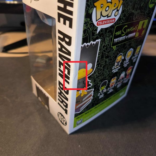 Figurine Funko Pop / The Raven Bart N°1032 / The Simpsons / Treehouse Of Horror / Spécial édition