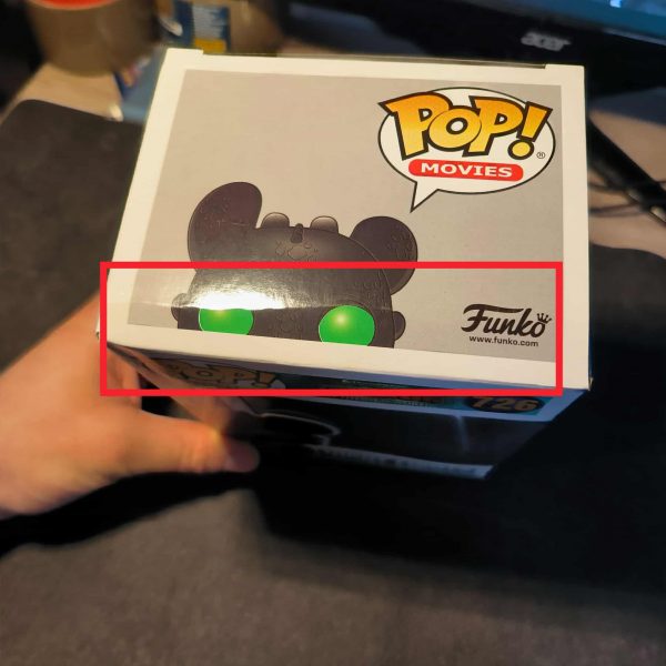 Figurine Funko Pop / Night Lights "Vert" N°726 / Dragon / Dreamworks