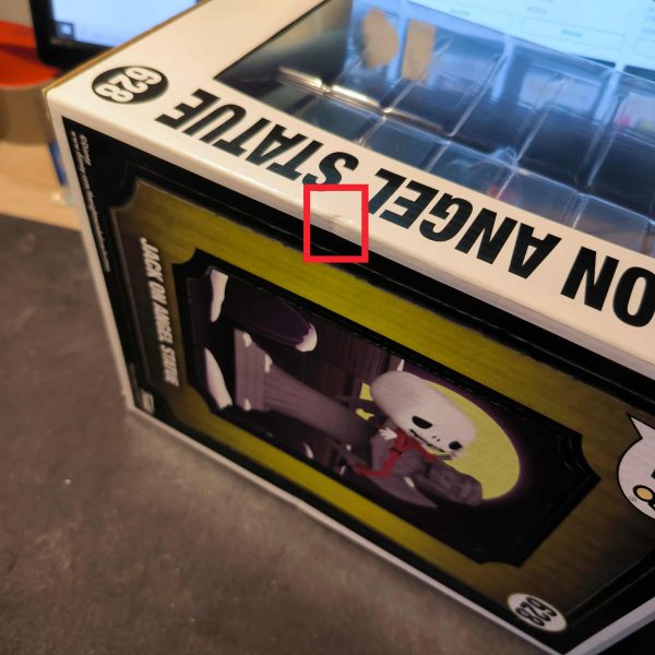 Figurine Funko Pop SuperSized / Jack On Angel Statue N°628 / L'étrange Noël de Mr. Jack / Disney / EMP Spécial édition