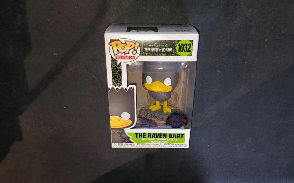 Figurine Funko Pop / The Raven Bart N°1032 / The Simpsons / Treehouse Of Horror / Spécial édition
