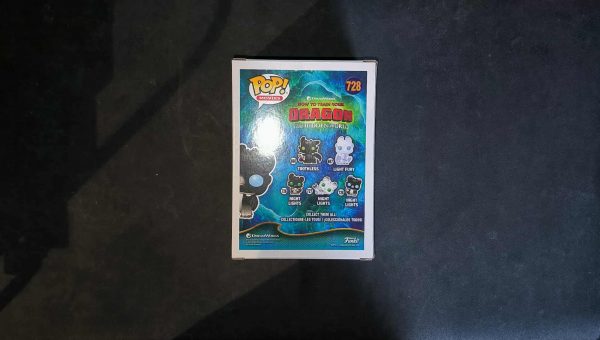 Figurine Funko Pop / Night Lights « Bleu » N°728 / Dragon / Dreamworks