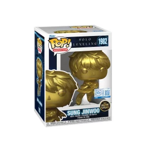 Figurine Funko Pop / Sung Jinwoo N°1982 "Gold" / Solo Leveling / Spécial édition