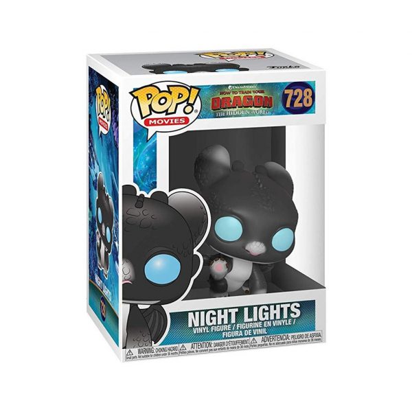 Figurine Funko Pop / Night Lights « Bleu » N°728 / Dragon / Dreamworks