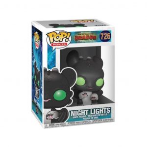 Figurine Funko Pop / Night Lights "Vert" N°726 / Dragon / Dreamworks