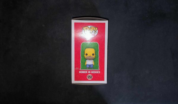 Figurine Funko Pop / Homer In Hedges N°1252 / The Simpsons / Entertainment Earth Exclusive