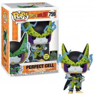 Figurine Funko Pop / Perfect Cell N°759 / Dragon Ball Z / 2020 Spring Convention / Glows In The Dark