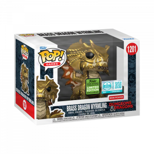 Figurine Funko Pop / Brass Dragon Wyrmling N°1201 / Dungeons & Dragons / 2026 Spring Convention / 8000 Pcs !