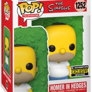 Figurine Funko Pop / Homer In Hedges N°1252 / The Simpsons / Entertainment Earth Exclusive